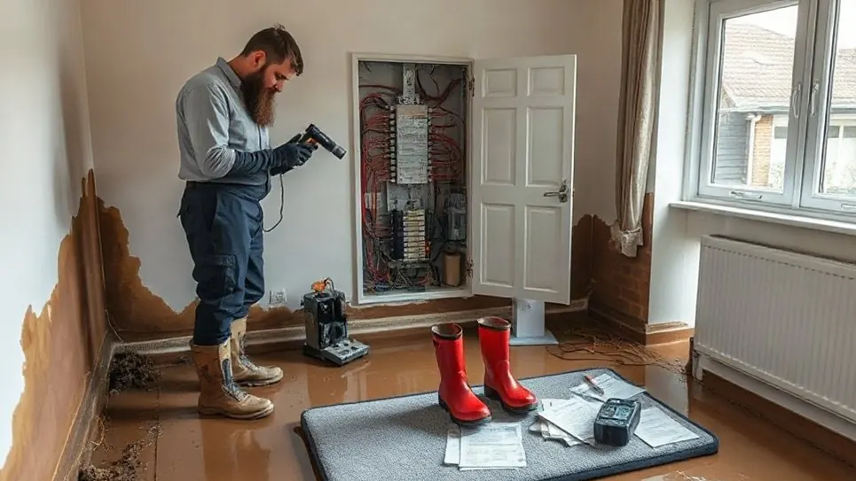 Flood-Damaged Electrics in Swale
